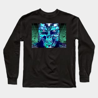 Retro Robot Long Sleeve T-Shirt